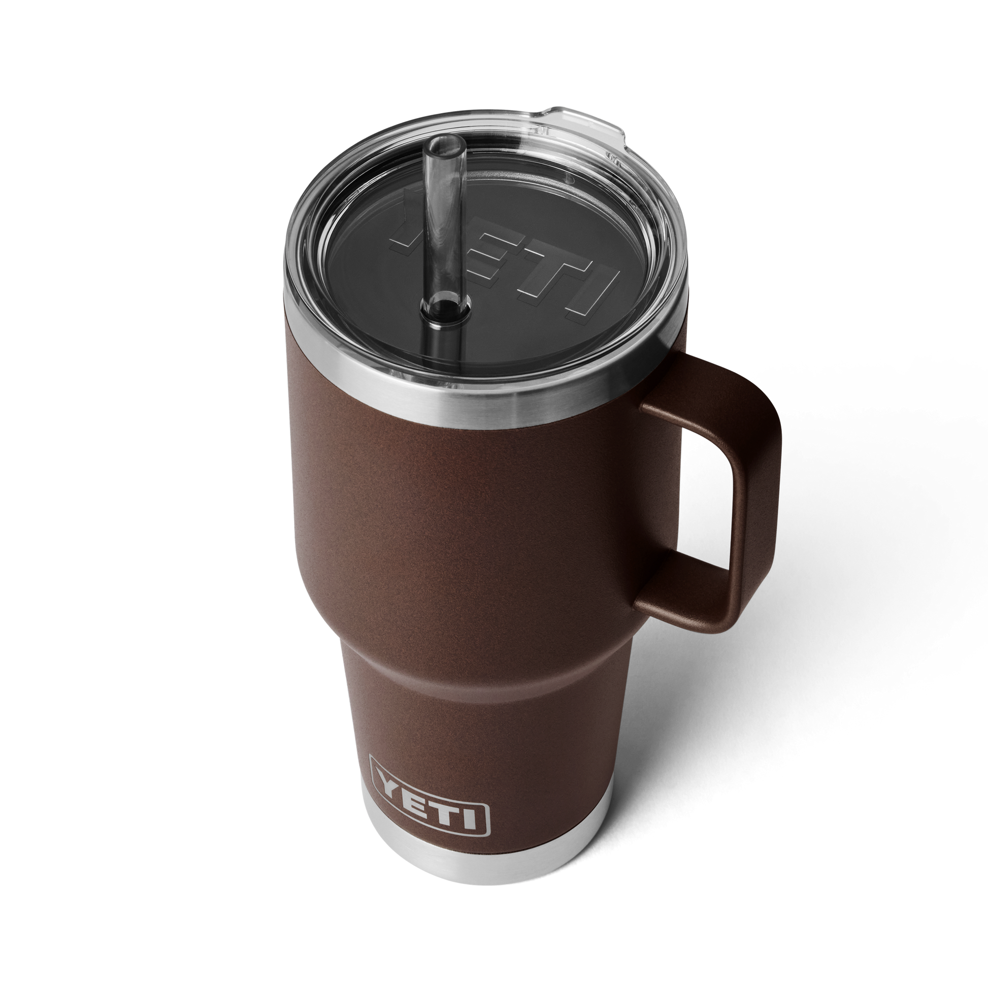 YETI Rambler® Tazza Da 35 oz (994 ml) Con coperchio con cannuccia Wetlands Brown