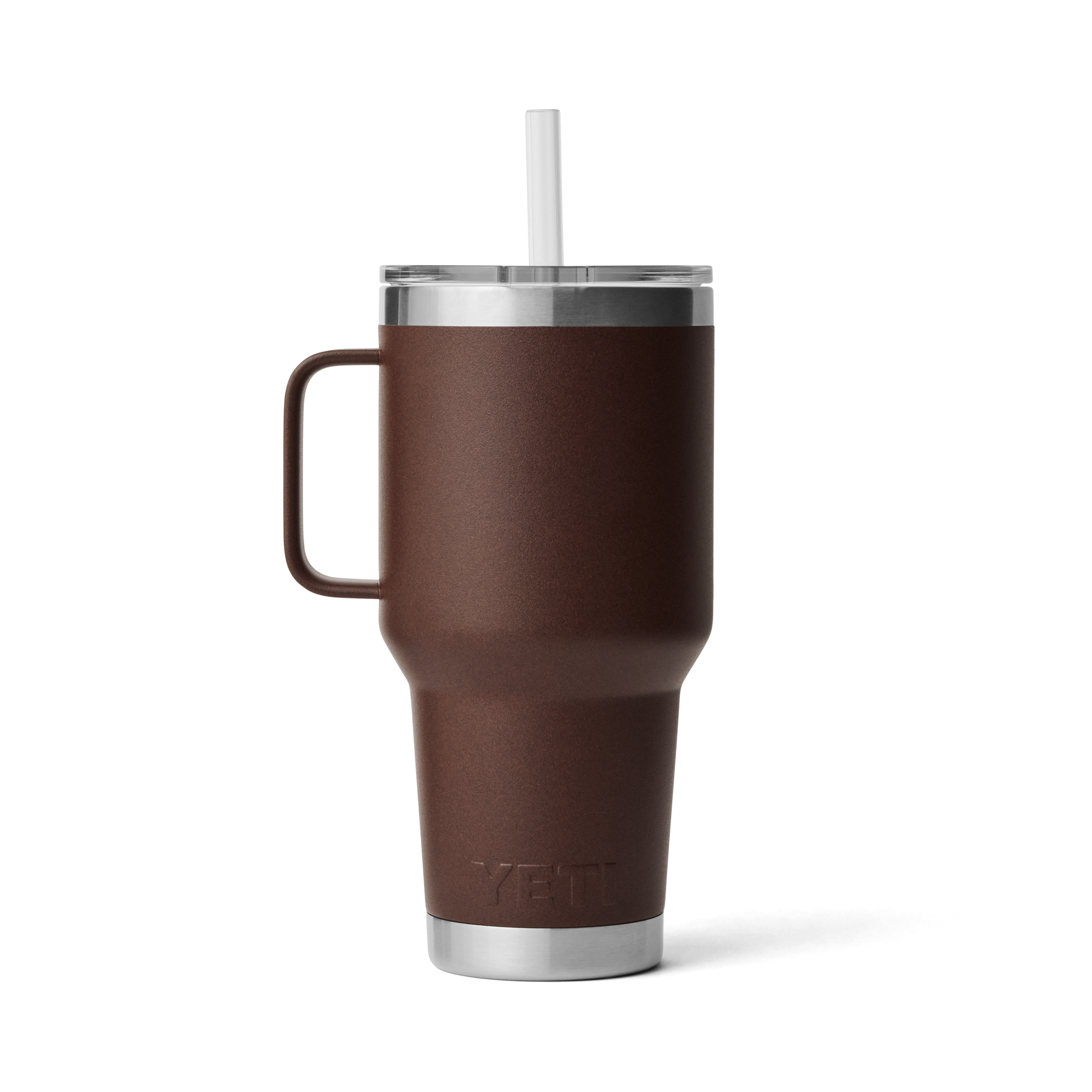 YETI Rambler® Tazza Da 35 oz (994 ml) Con coperchio con cannuccia Wetlands Brown