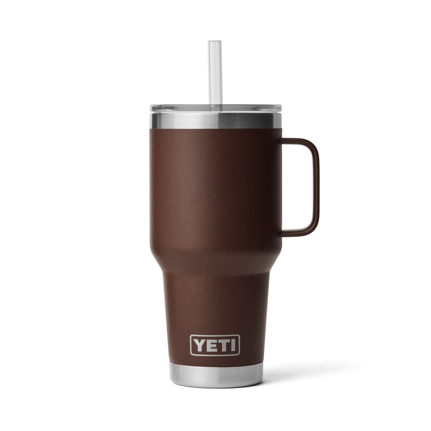 YETI Rambler® Tazza Da 35 oz (994 ml) Con coperchio con cannuccia Wetlands Brown