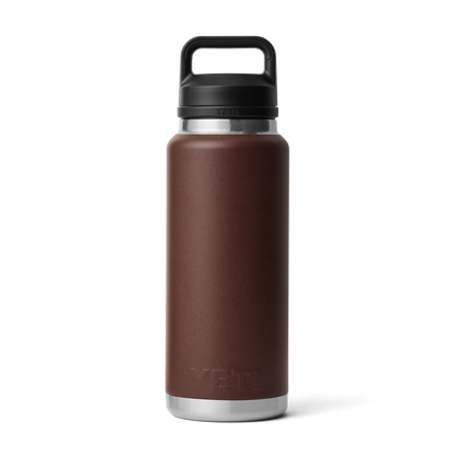 YETI Rambler® Borraccia da 36 oz (1065 ml) con tappo Chug Wetlands Brown