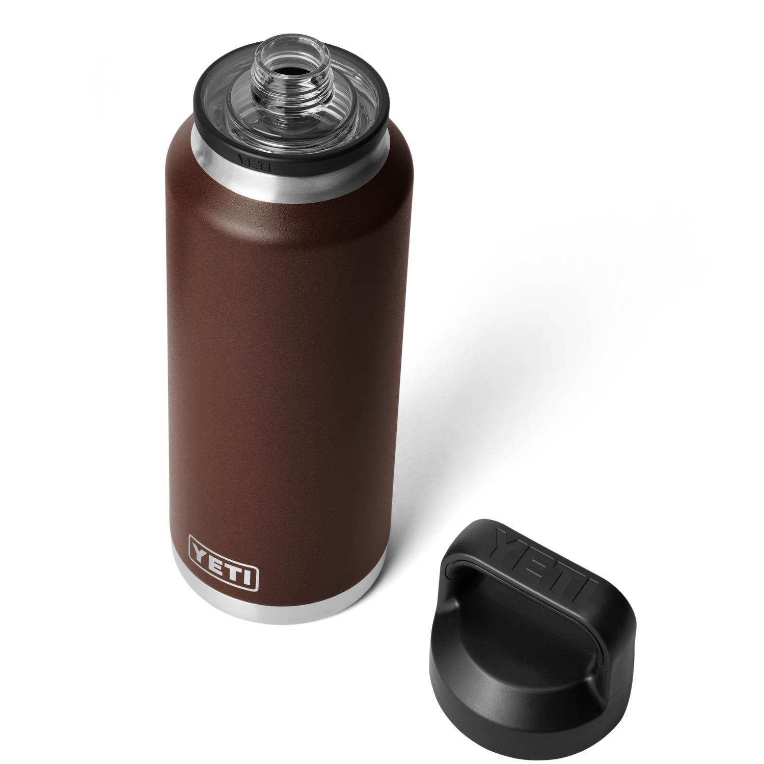 YETI Rambler® Borraccia da 46 oz (1,4 L) con tappo Chug Wetlands Brown