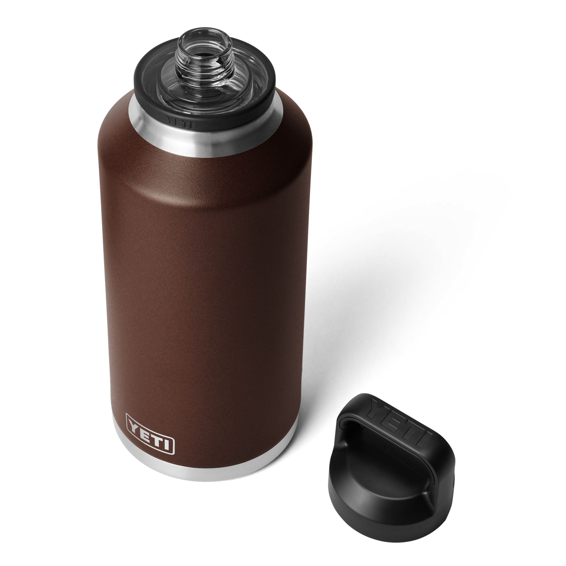 YETI Rambler® Borraccia da 64 oz (1,9 L) con tappo Chug Wetlands Brown