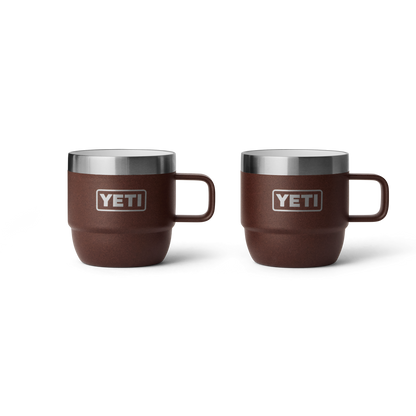YETI Rambler® Tazza impilabile da 6 oz (177 ml) Wetlands Brown