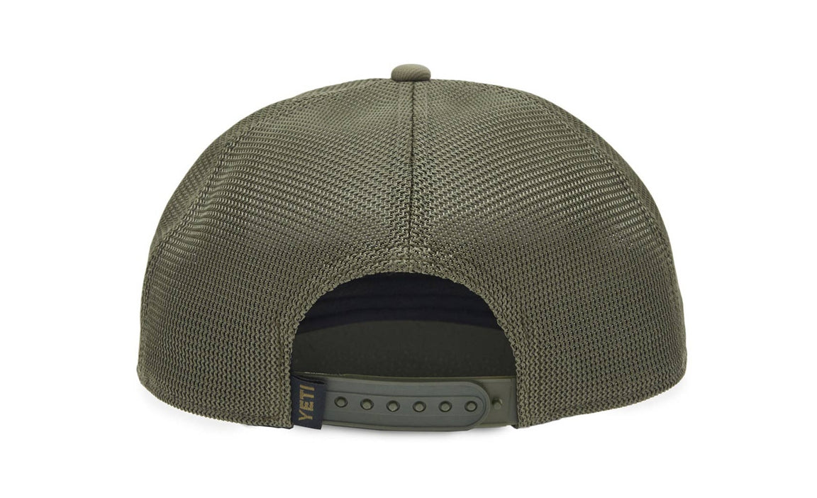 YETI CAPPELLO PATCH TRUCKER Highlands Olive