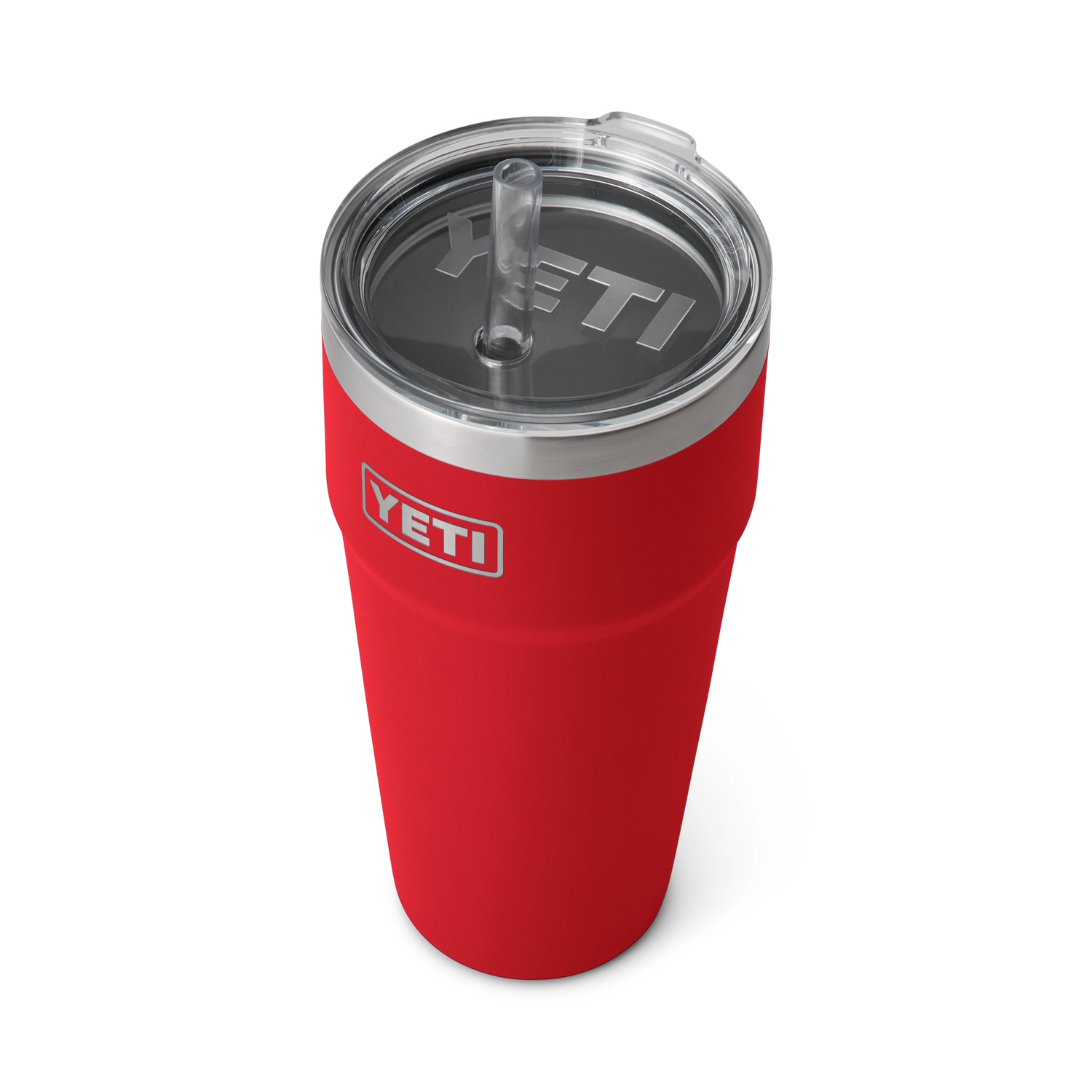 YETI Rambler® Tazza con cannuccia da 760 ml (26 once) Rescue Red