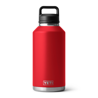 YETI Rambler® Borraccia da 64 oz (1,9 L) con tappo Chug Rescue Red