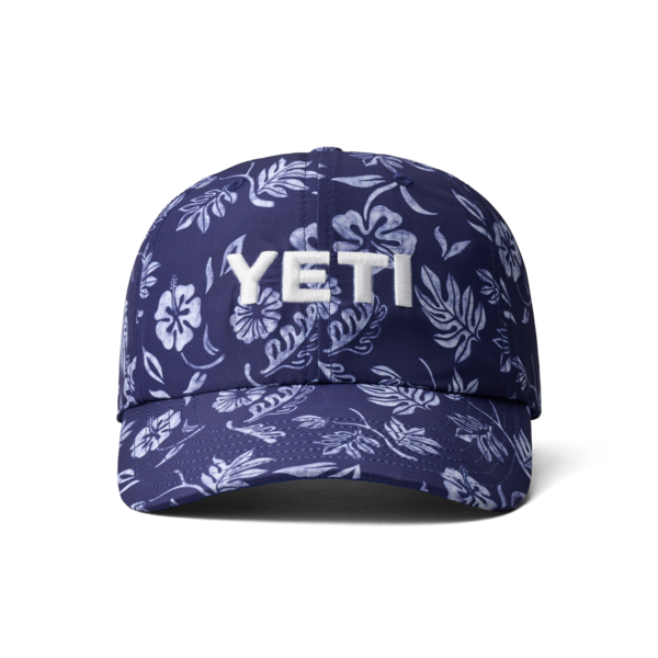 YETI Cappellino da baseball con stampa floral Navy