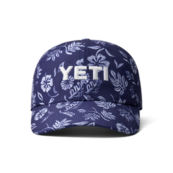 YETI Cappellino da baseball con stampa floral Navy
