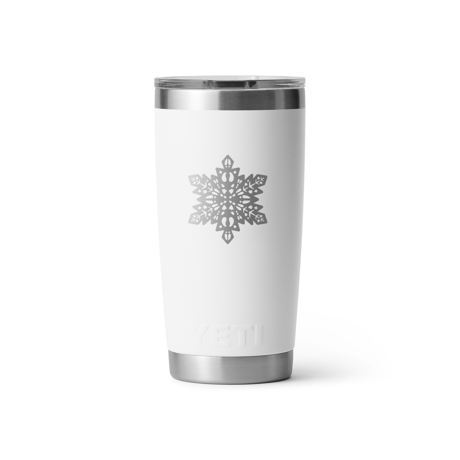 Rambler® Bicchiere 20 oz (591 ml) - Fiocco di neve Bianco