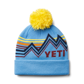 YETI Berretto con pom pom Freestyle per bambini Blue/Yellow