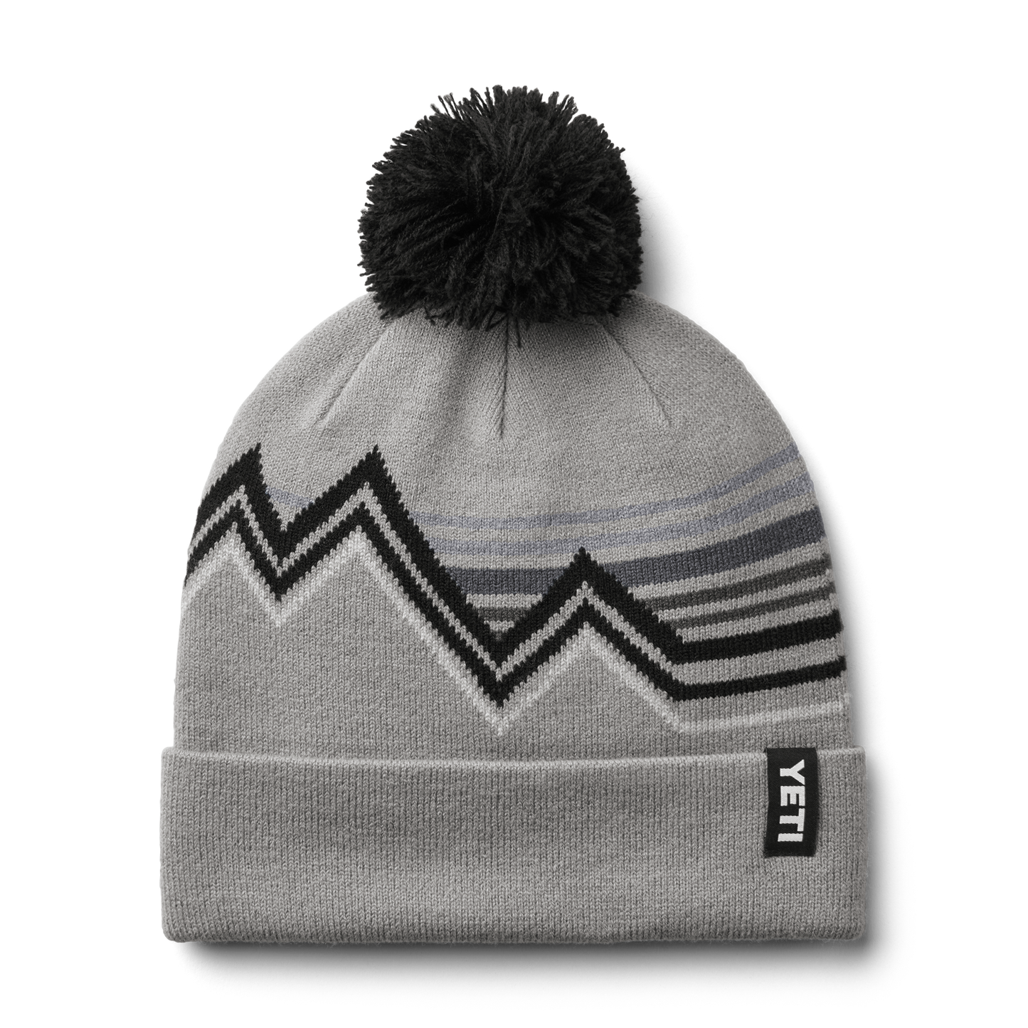 Berretto con pom pom Freestyle Grey/Nero