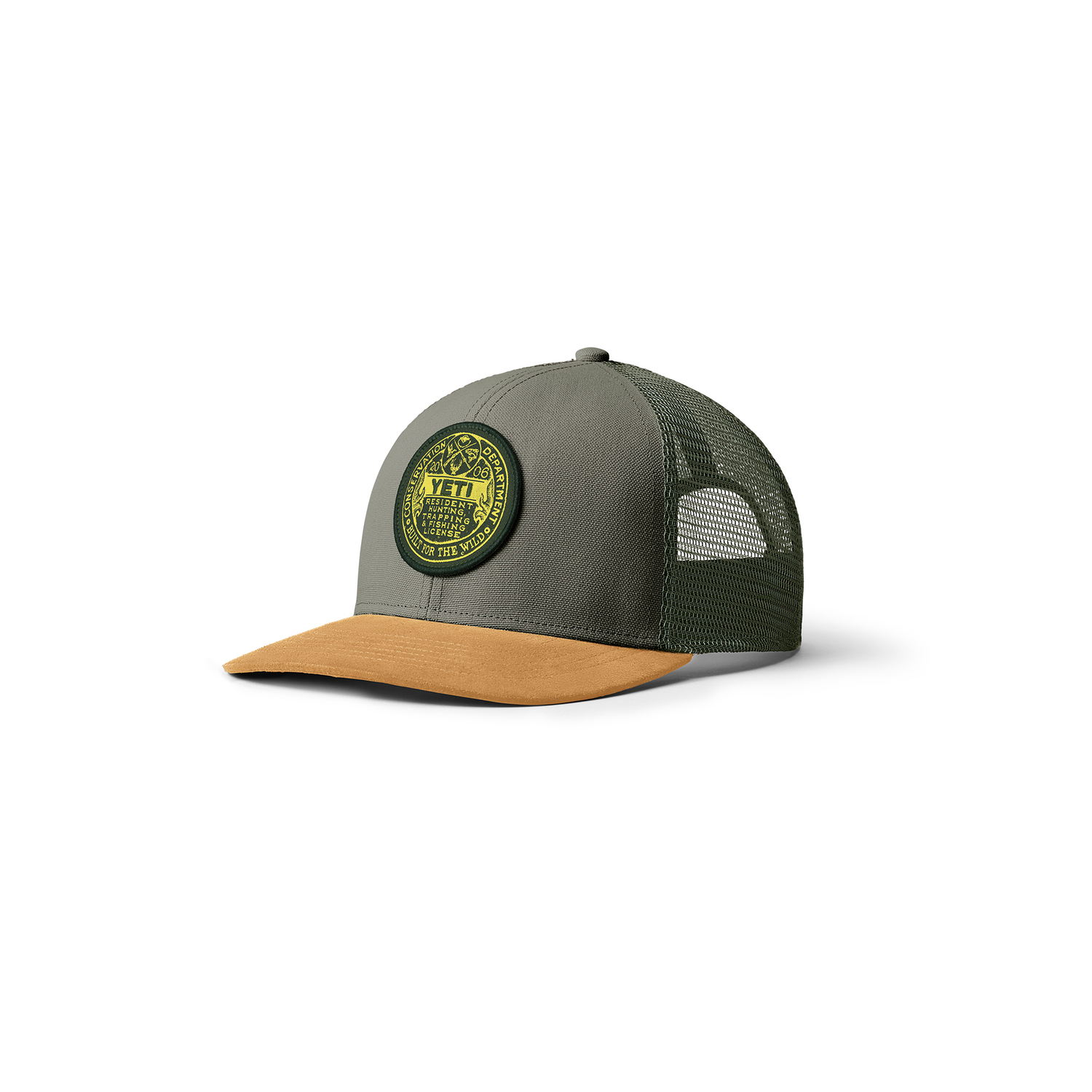 YETI Cappello Trapping Licence Trucker Highlands Olive/Gold