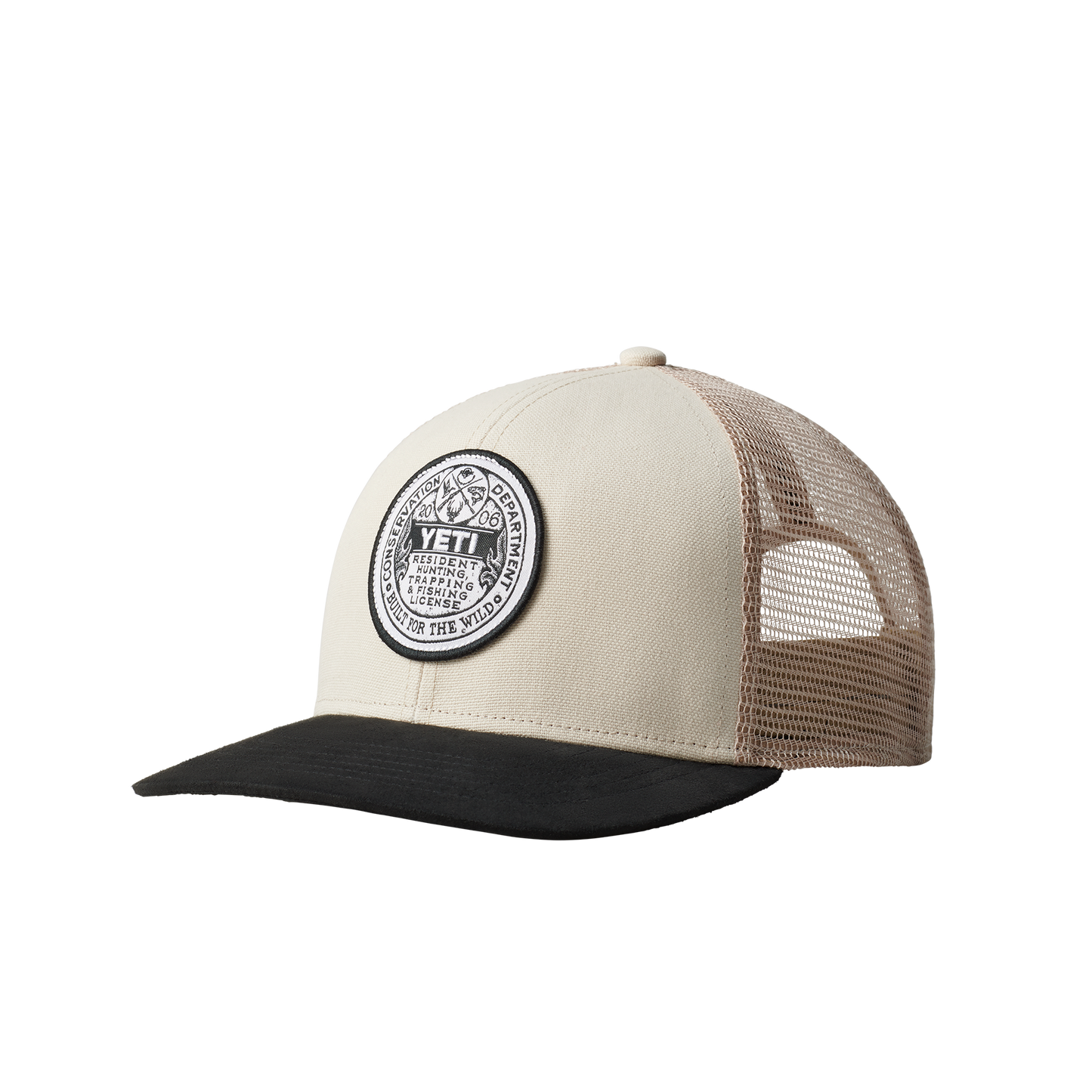 YETI Cappello Trapping Licence Trucker Sharptail Taupe/Nero