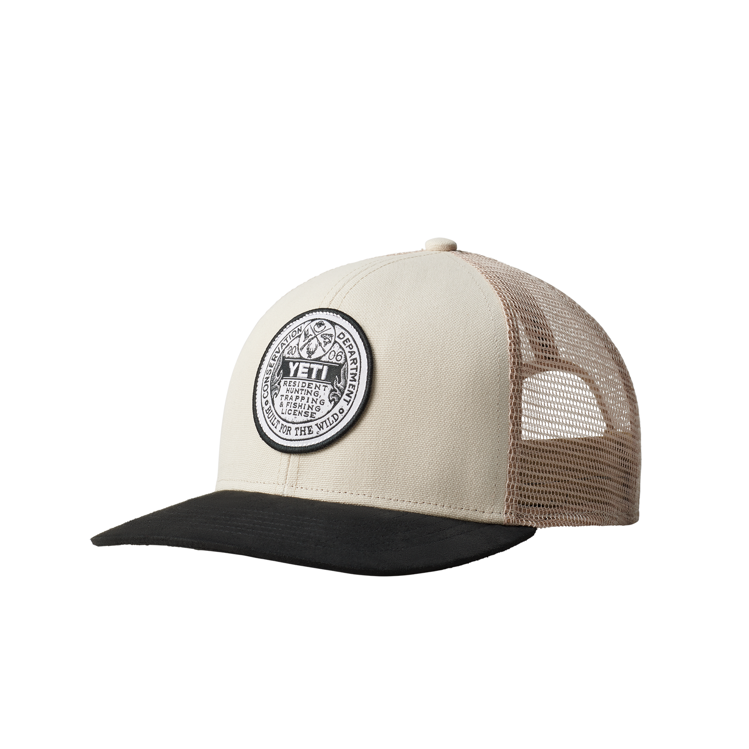 YETI Cappello Trapping Licence Trucker Sharptail Taupe/Nero
