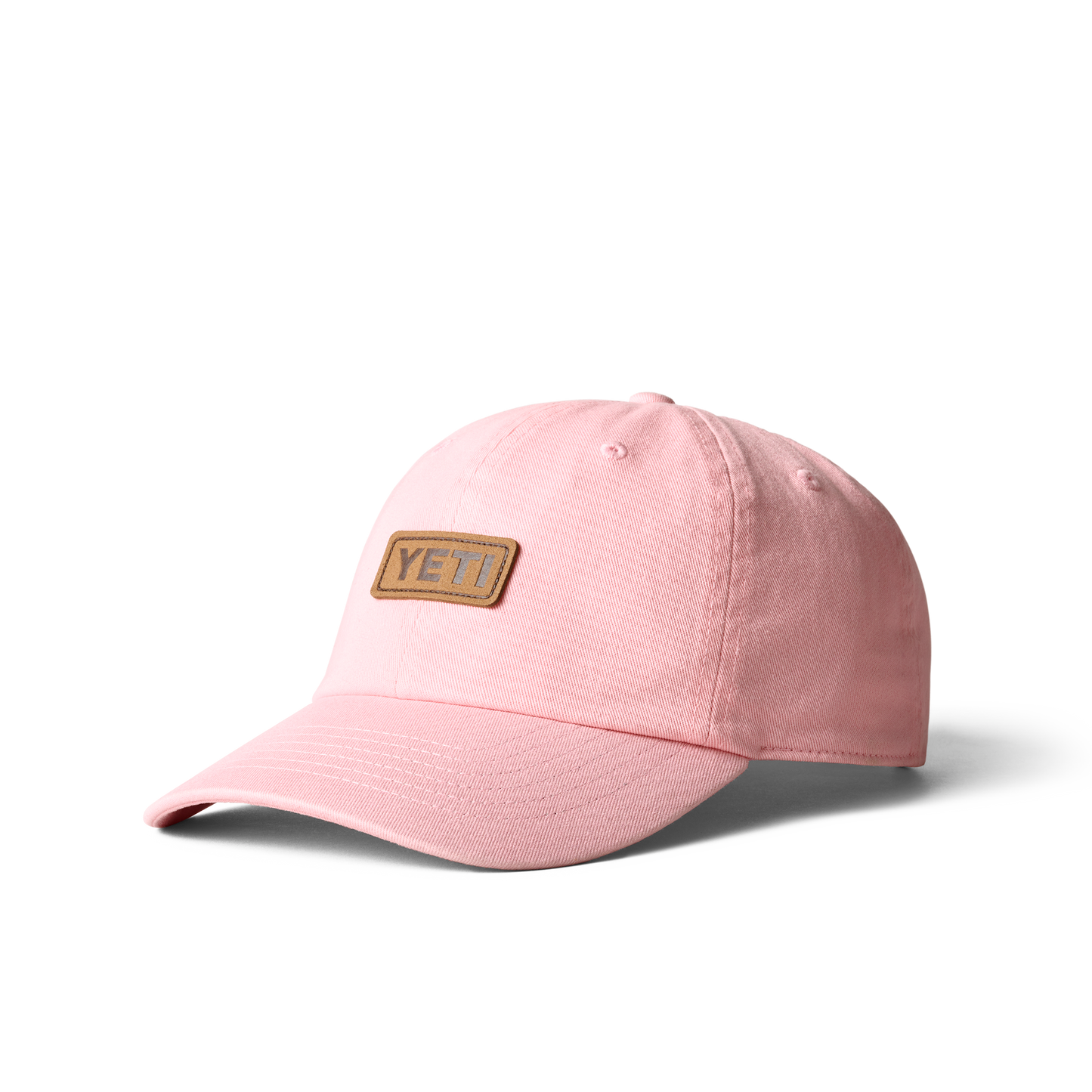 YETI Cappello in pelle con logo badge Blossom Pink
