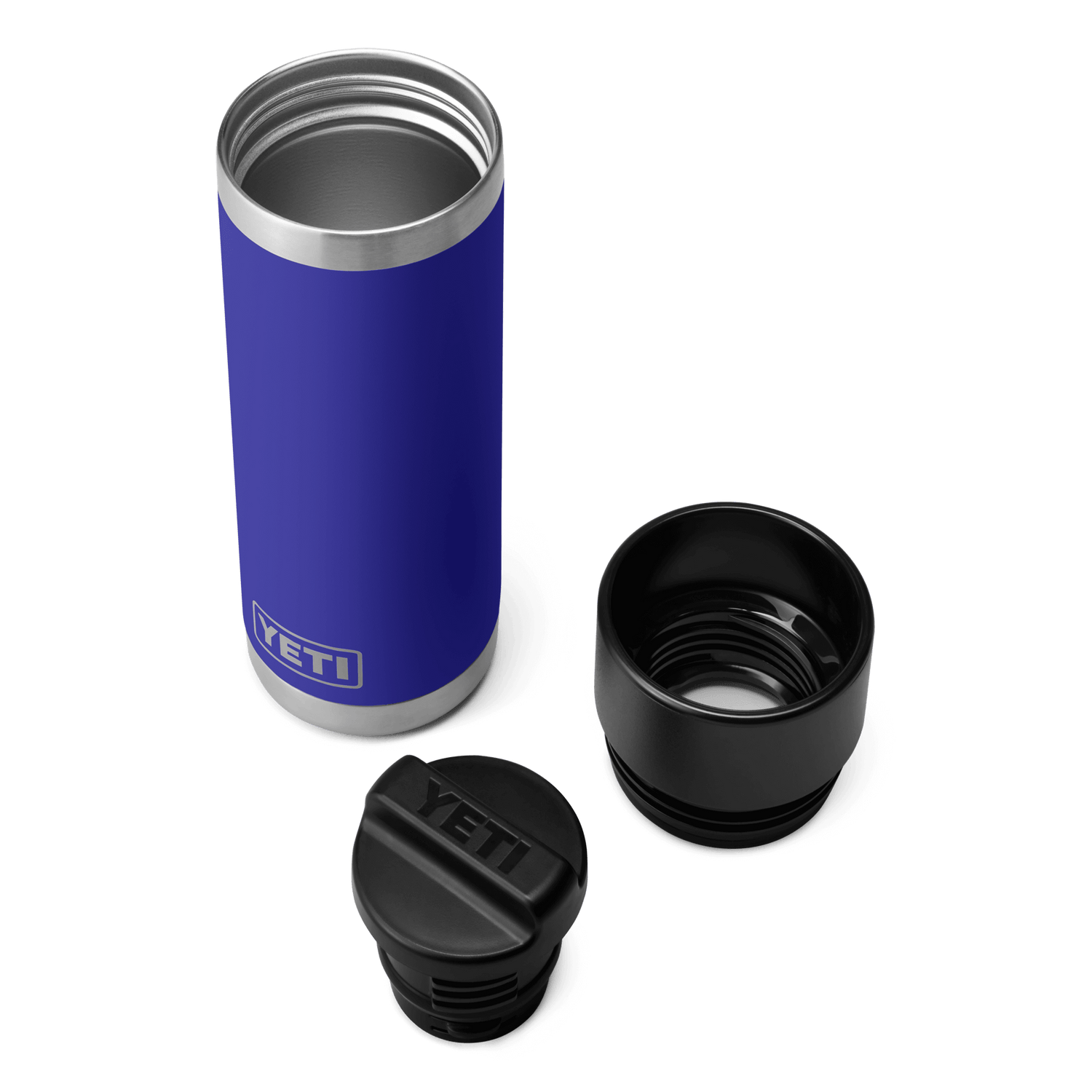YETI Rambler® Borraccia da 18 oz (532 ml) con tappo HotShot Offshore Blue