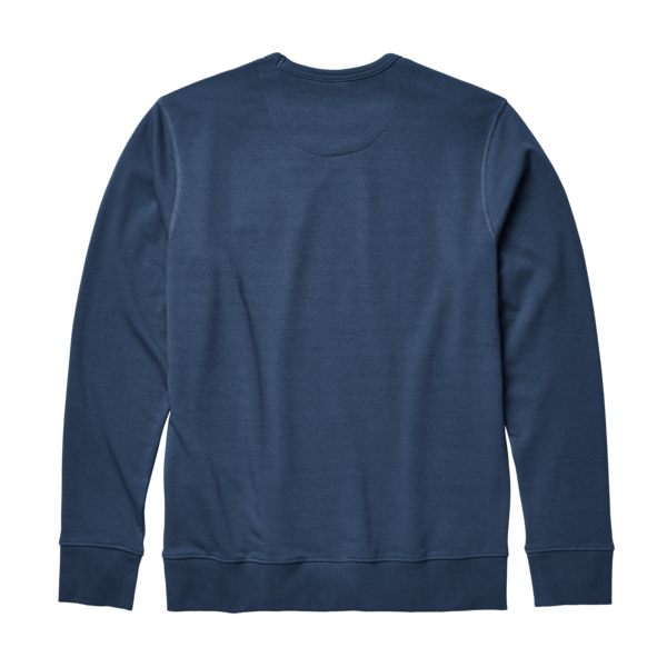 YETI Coolers Pullover Girocollo In French Terry Navy
